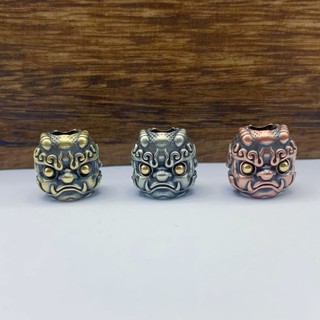 Phụ kiện hạt đồng nguyên chất treo trang trí điện thoại di động hình động vật hoang dã hoang dã saber