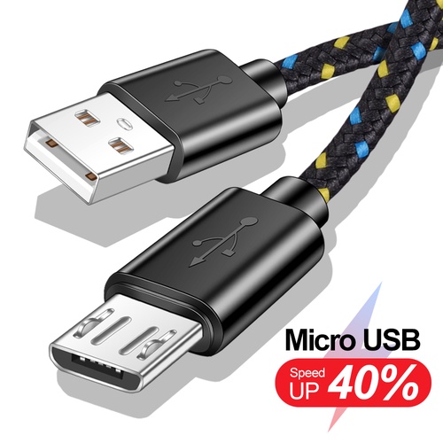 Dây Cáp Sạc / Truyền Dữ Liệu Micro USB Dài 1 / 2 / 3m Chất Lượng Cao Cho Samsung Huawei Xiaomi HTC Android