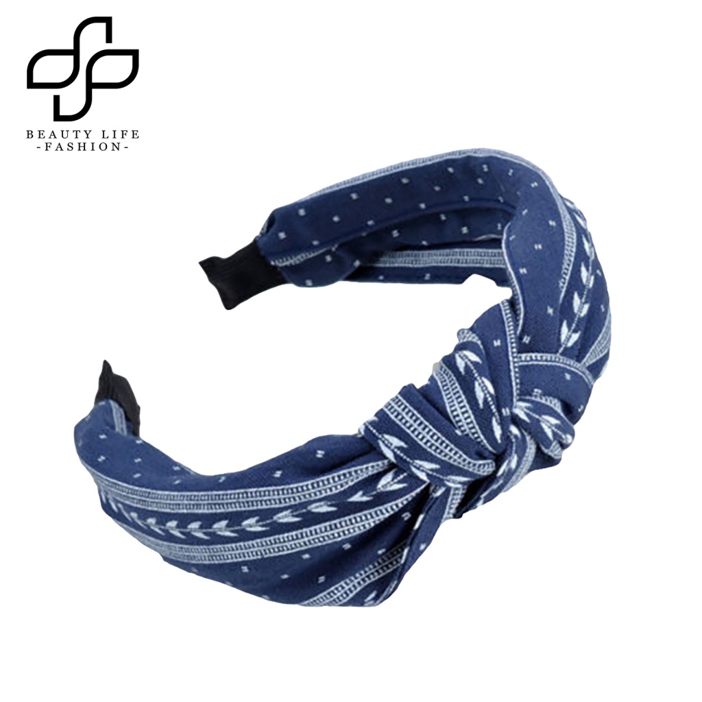 Băng Đô Thắt Nút Chéo Bằng Vải Thoải Mái Quyến Rũ Mặc Hàng Ngày