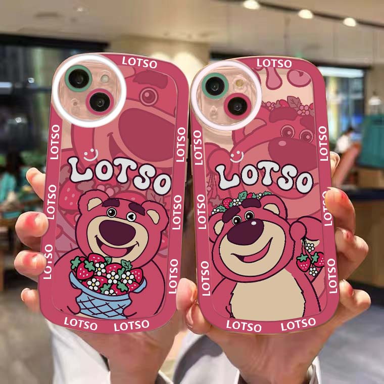 Ốp lưng iphone trong bo tròn  LOTSO 6/6s/6splus/7/7plus/8/8plus/x/xr/xs/11/12/13/14/pro/max/plus/promax BVC1000