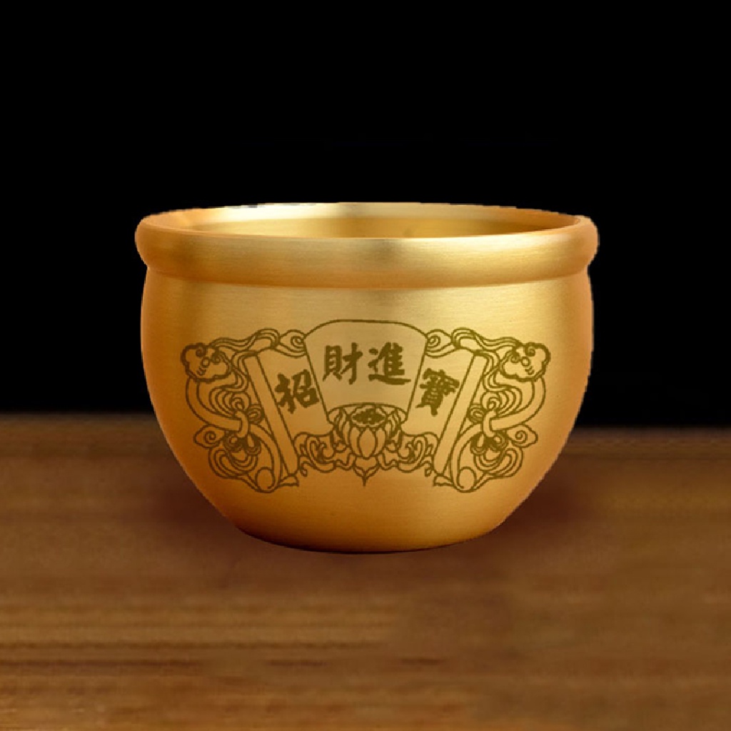 [pengyuyan] Tượng Phong Thủy Hình Trụ Bằng Đồng Thau May Mắn Trang Trí Nhà Cửa [Mới]