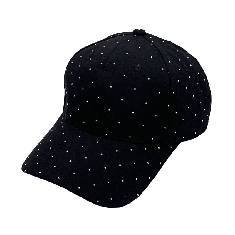 Mũ Lưỡi Trai Đính Đá Phong Cách Hàn Quốc Cho Nữ