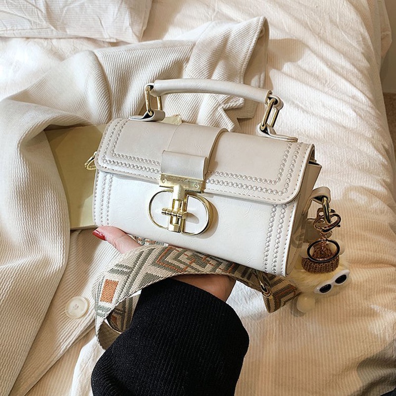 Túi Xách Dây Đeo Bản Rộng Thiết Kế Đơn Giản Cho Nữ