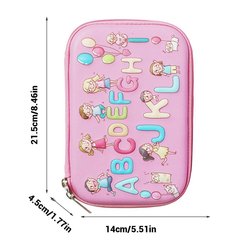 Hộp Bút EVA Hoạt Hình 3D Nhiều Ngăn