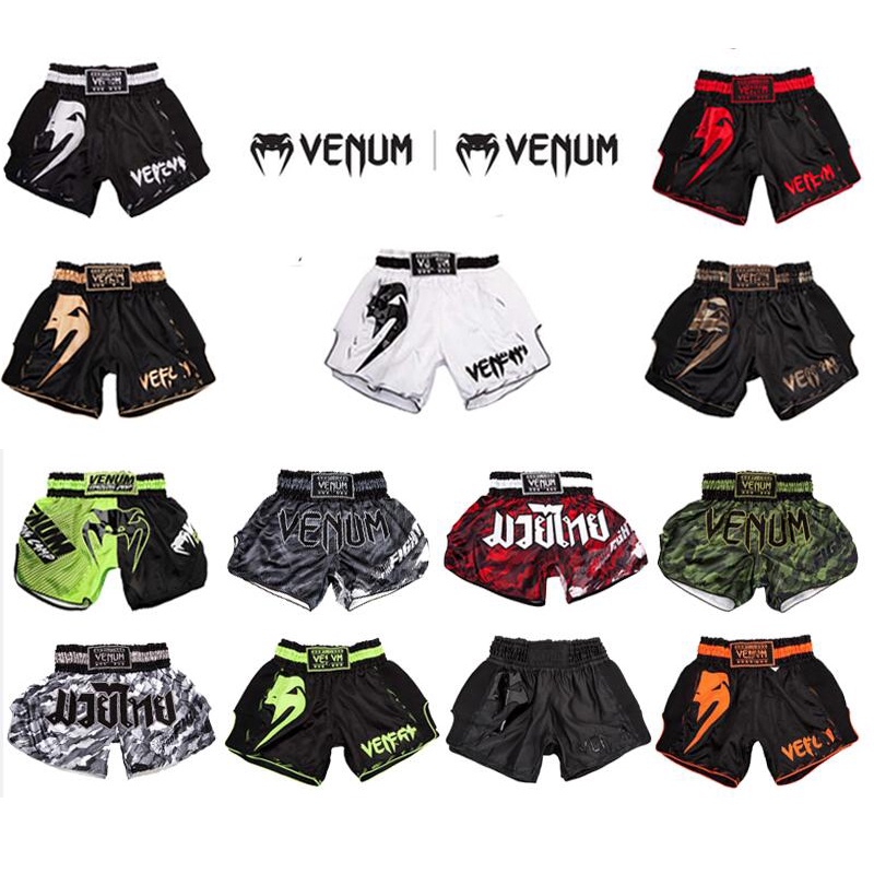 (MớI) Quần Short TậP Boxing / Muay Thai + QuầN NgắN Cho Nam Và Nữ