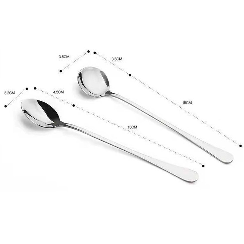 Muỗng Múc Cà Phê Bằng Thép Không Gỉ Dày Dặn Hình Dưa Hấu Dễ Thương Đa Năng