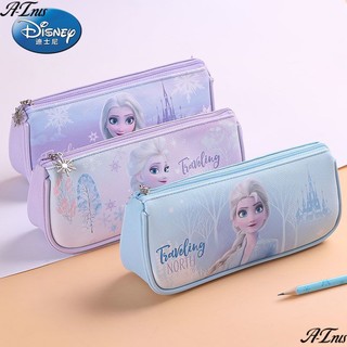 Túi đựng bút in hình elsa disney frozen 2023