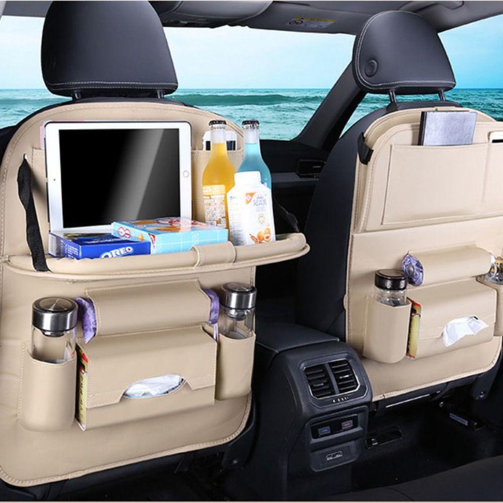 Khay Đựng Đồ Uống Để Lưng Ghế Xe Hơi Đa Năng Tiện Dụng