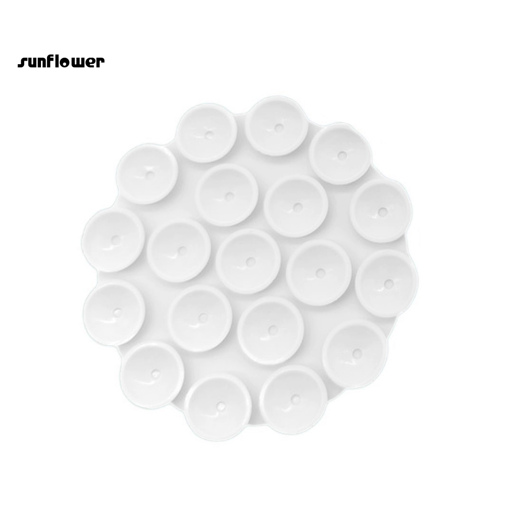 Giá Đỡ Điện Thoại Silicon 19 Hạt Có Giác Hút Tiện Dụng Cho Xe Hơi / Văn Phòng