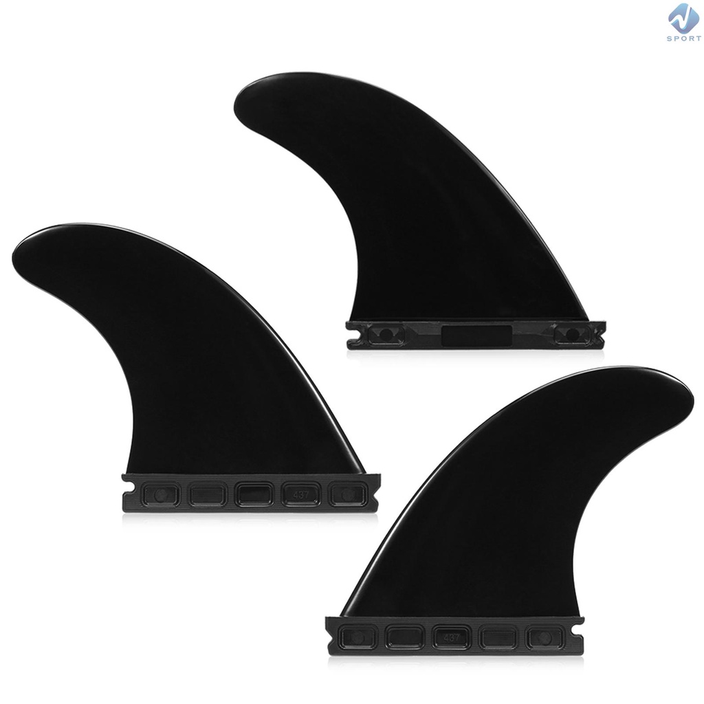 Set 3 Vây Ván Lướt Sóng Tri Fin 4.37 ''