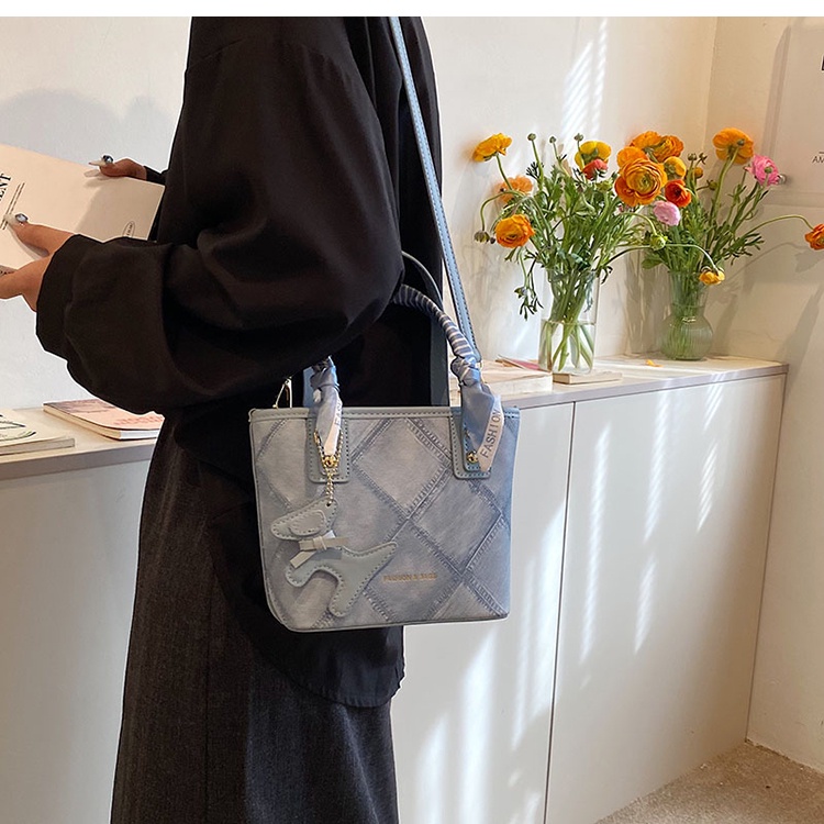 Túi Xách Đeo Vai / Đeo Chéo Chất Denim Phong Cách Hàn Quốc Thời Trang Mới 2023