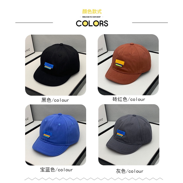 Mũ Lưỡi Trai Mềm Chống Nắng Phong Cách Hip Hop Hàn Quốc Cho Cặp Đôi