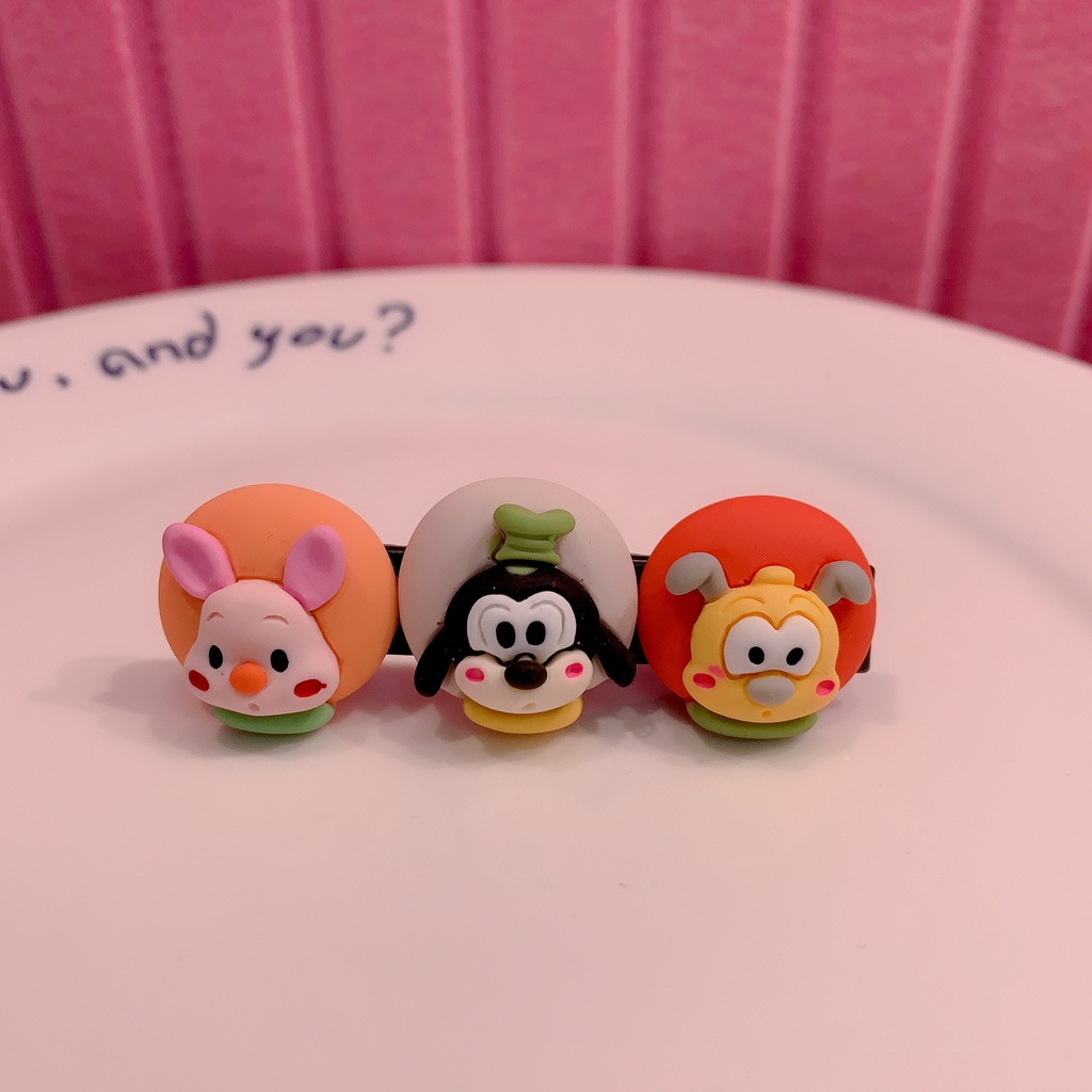 Kẹp Tóc Hình Nhân Vật Hoạt Hình Disney Đáng Yêu