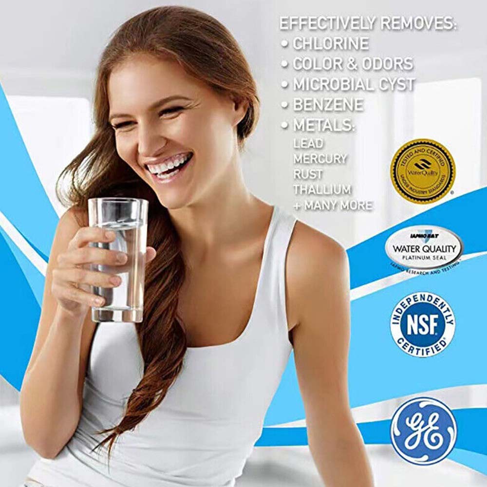3-PACK LG-LT1000P ADQ747935 Genuine Refrigerator Water Filter Replacement