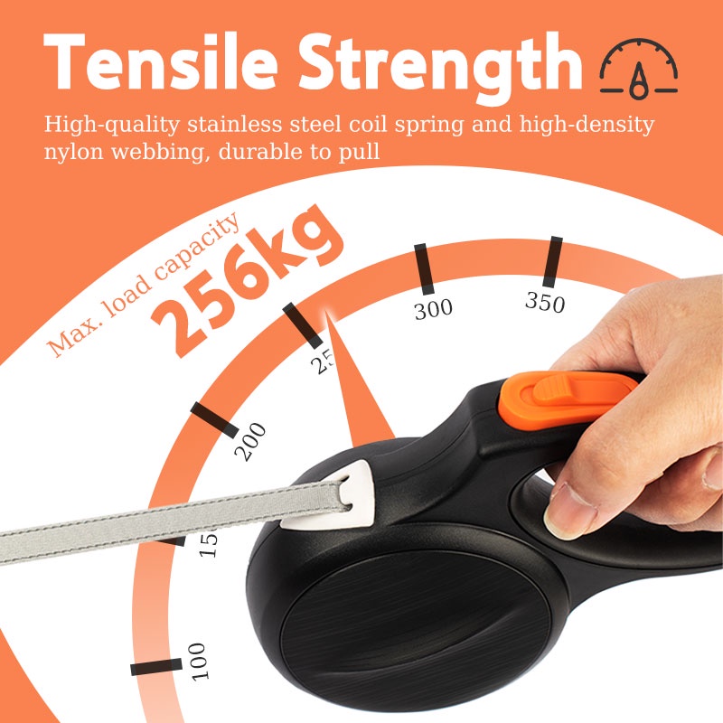 HamshMoc Dây Dắt Chó Đi Dạo Có Tay Cầm Chống Trượt Tiện Dụng