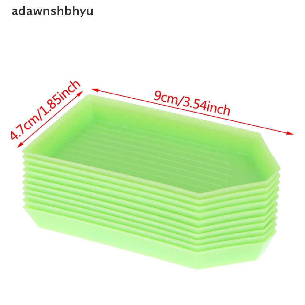 Bộ 10 Phụ Kiện Khay Để Hạt Kim Cương Tiện Dụng