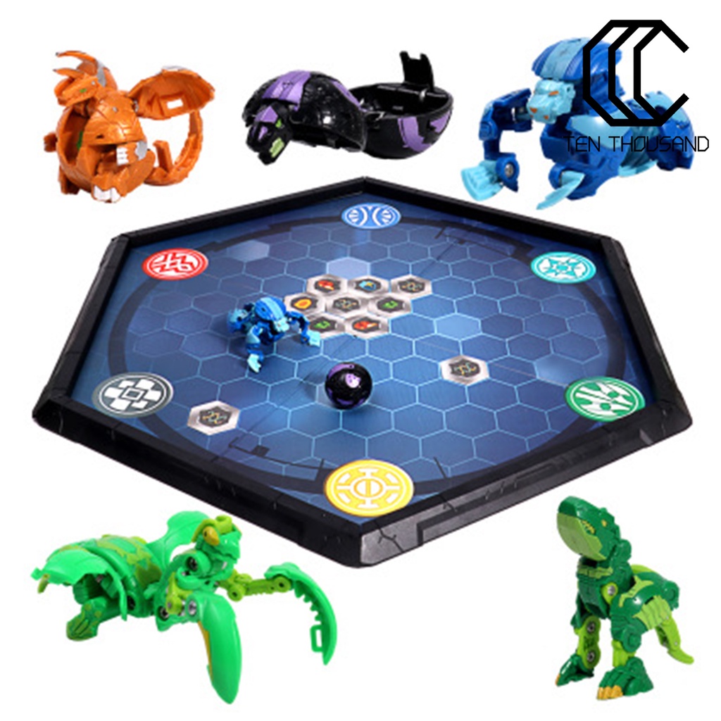 [TT]☼Cute Anime Figure Bakugan Model Toy Car Ornaments Home Decoration Kids Gift