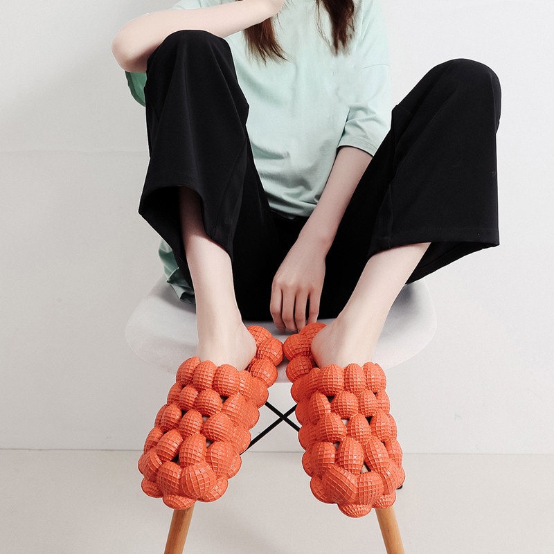 Dép Đi Trong Nhà Đế Mềm Chống Trượt Họa Tiết Hoạt Hình Dễ Thương