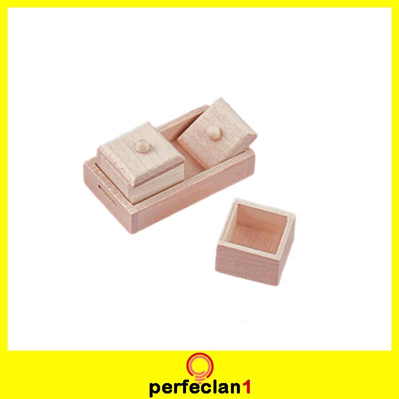 Khay Đựng Đồ Trang Trí Phòng Khách Búp Bê Tỉ Lệ 1 / 12