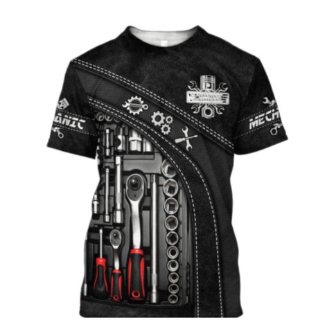 Áo Thun Tay Ngắn In Họa Tiết 3D Thời Trang Mùa Hè Cho Nam