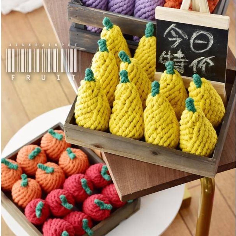 Đồ Chơi Dây Thừng Cotton Cắn Mài Răng Cho Thú Cưng