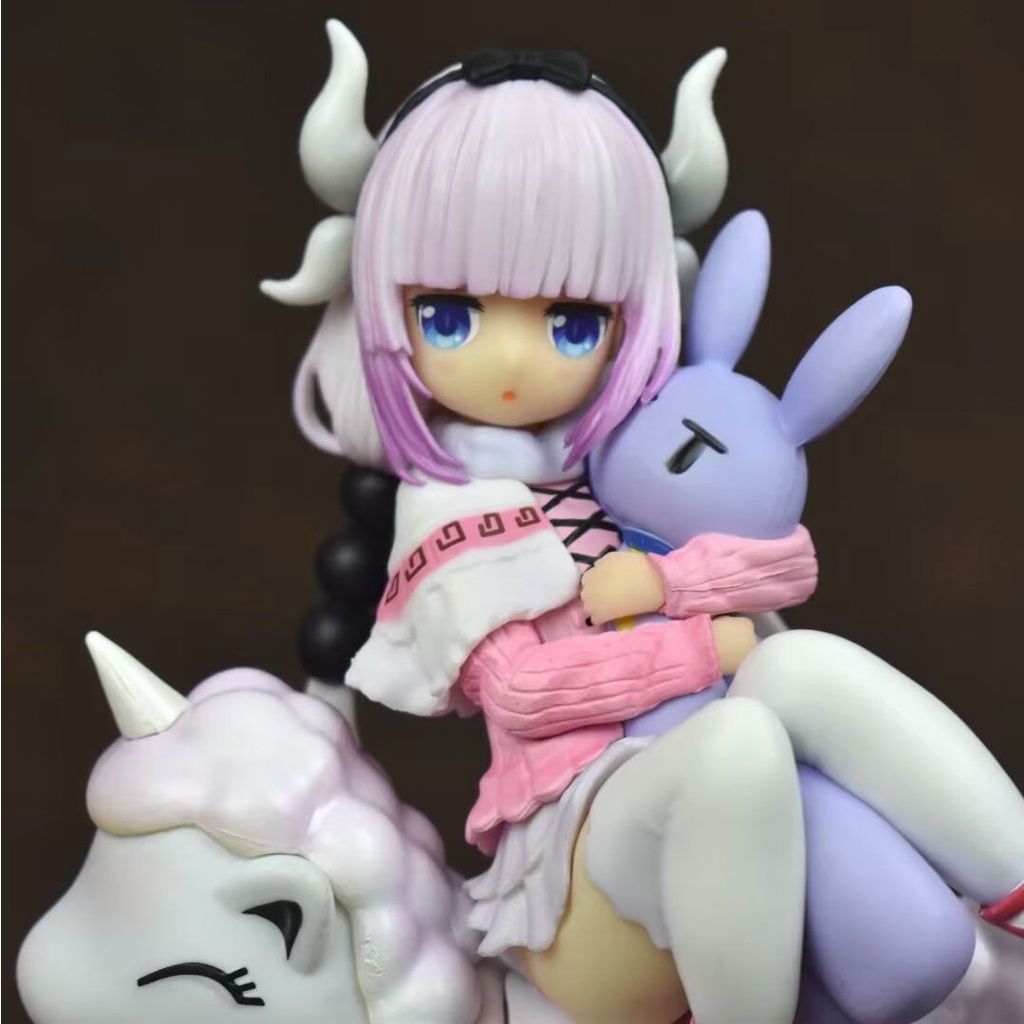 Jason Miss Kobayashis Dragon Maid Kanna Kamui Action Figure Unicorn Swinging Trojan Horse Model Dolls Toys For Kids