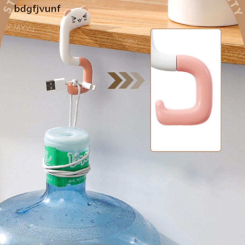 Móc Treo Túi Xách Bằng Nhựa Hình Động Vật Dễ Thương