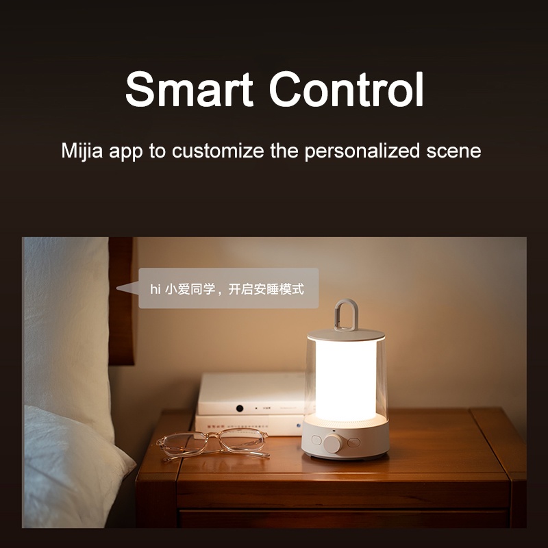 Đèn Pin Cắm Trại Thông Minh Xiaomi Mijia Có Thể Sạc Lại Tiện Dụng