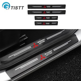 GTISTT 4 Chiếc Sợi Carbon Dán Cửa ô Tô Miếng Dán Xe DáN ChốNg XưỚC Ô Tô Bảo Vệ Cửa ô Tô Phụ KiệN Ô Tô Cho Mitsubishi L300 L200 Xpander Cross Outlander Attrage Xpander Lancer Space Star Mirage Mirage G4 Triton Pajero Zinger