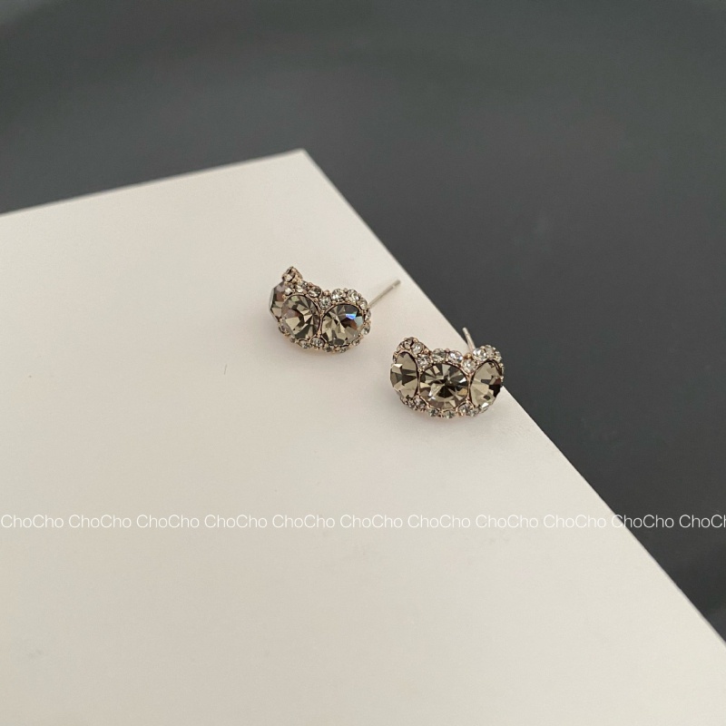 Bông Tai ĐíNh Đá LấP LáNh Phong CáCh HàN QuốC