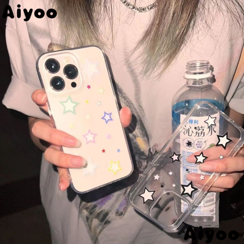 ✅Ốp Điện Thoại Mềm Trong Suốt Phong Cách Xiaohongshu Cho Apple iPhone 14 / 13promax 12 / 11pro xr / xs Soft / 8Plus PUJ5