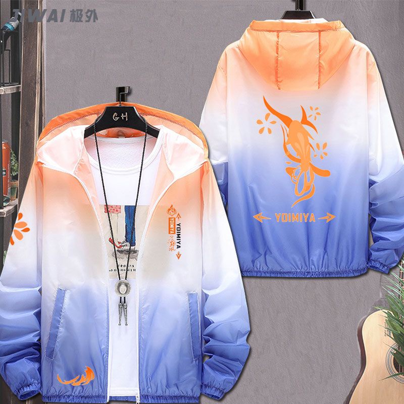 Nhân Vật yoi Miiya Độc Đáo | Genshin Áo Khoác Hoodie Chống Nắng Thời Trang Cho Nam Và Nữ xjnm