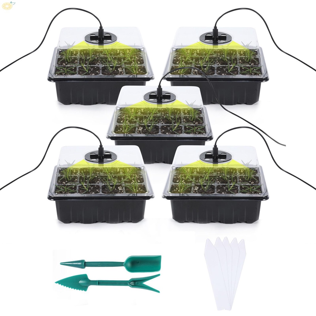 【VARSTR】Nursery Pots Nursery Plant Growth Reusable Seedling Pot Small Starting Tray