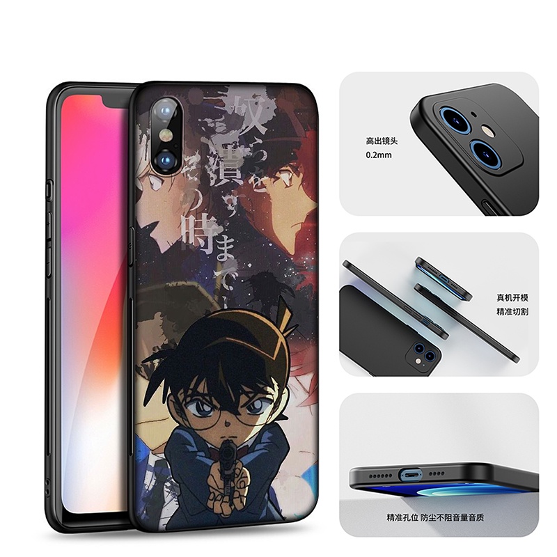 Ốp Điện Thoại Silicon Mềm Hình Thám Tử Conan Cho Vivo Y19 Y20 Y30 Y50 Y70 2020 V19 V20 SE V21 S7 Y11s Y20i Y20s Lz41