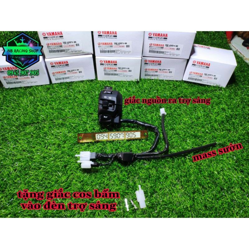 Cùm Ex150 Exciter 150 Mod Cho Satria Raider Sonic Có Giắc Cắm Trợ sáng Tắt Máy Tắt Đèn Passing.NB Racing Shop