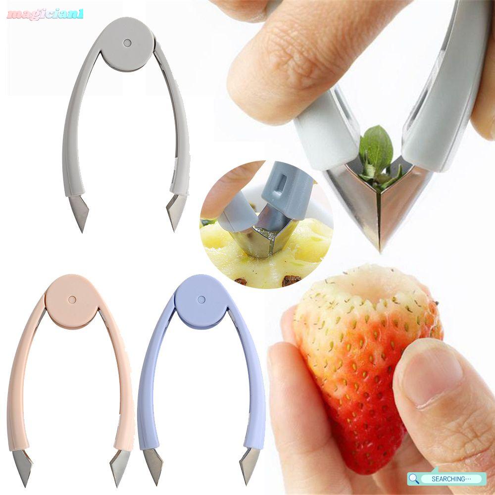 Dụng Cụ Lấy Mắt Dứa/Cà Chua/Dâu Tây/Trái Cây Bằng Thép Không Gỉ