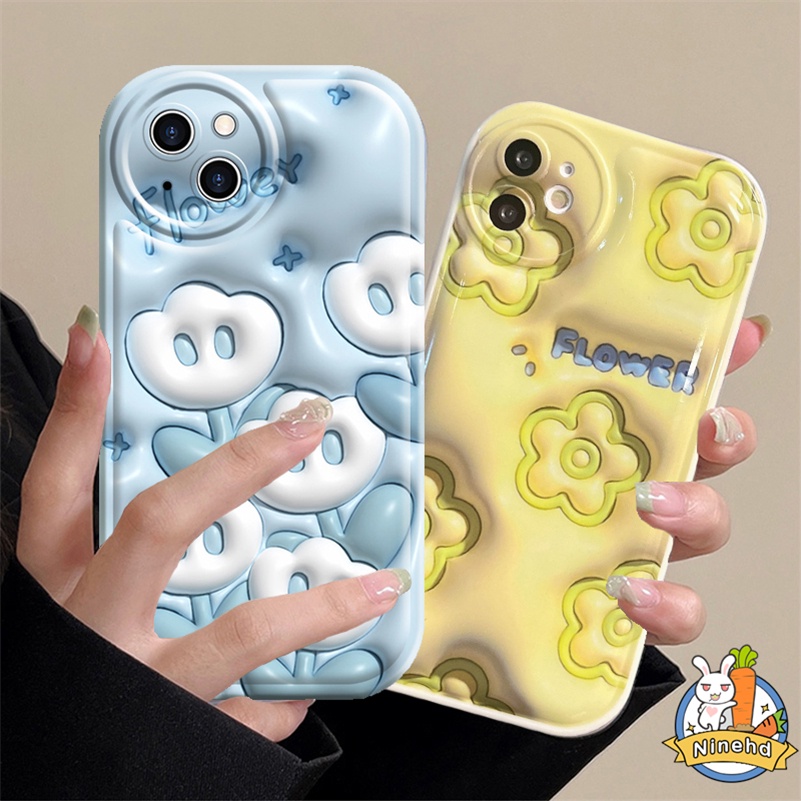 Ốp Điện Thoại Silicon Họa Tiết Hoa 3D Cho Huawei Y9 Prime 2019 Nova 7i Nova 9 7 SE Pro Nova Y90 5T 4e 3i 3e Y7A Y9s P30 Lite Honor 8X