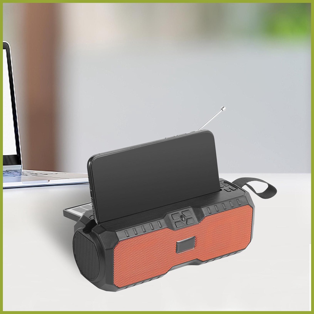 Radio AM / FM Năng Lượng Mặt Trời Có Loa Đa Năng Cho Hoạt Động Ngoài Trời