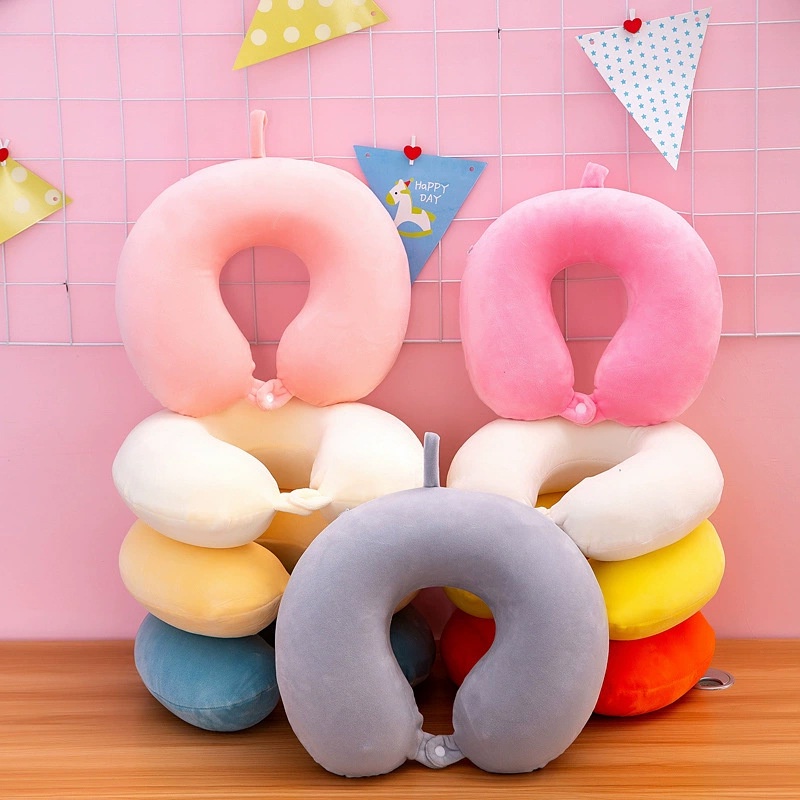 Gối Cổ Chữ U Kê Cổ Chống Đau Mỏi Vai Gáy Dùng Cho Văn Phòng Đi Tầu Xe Máy Bay Đi Du Lịch