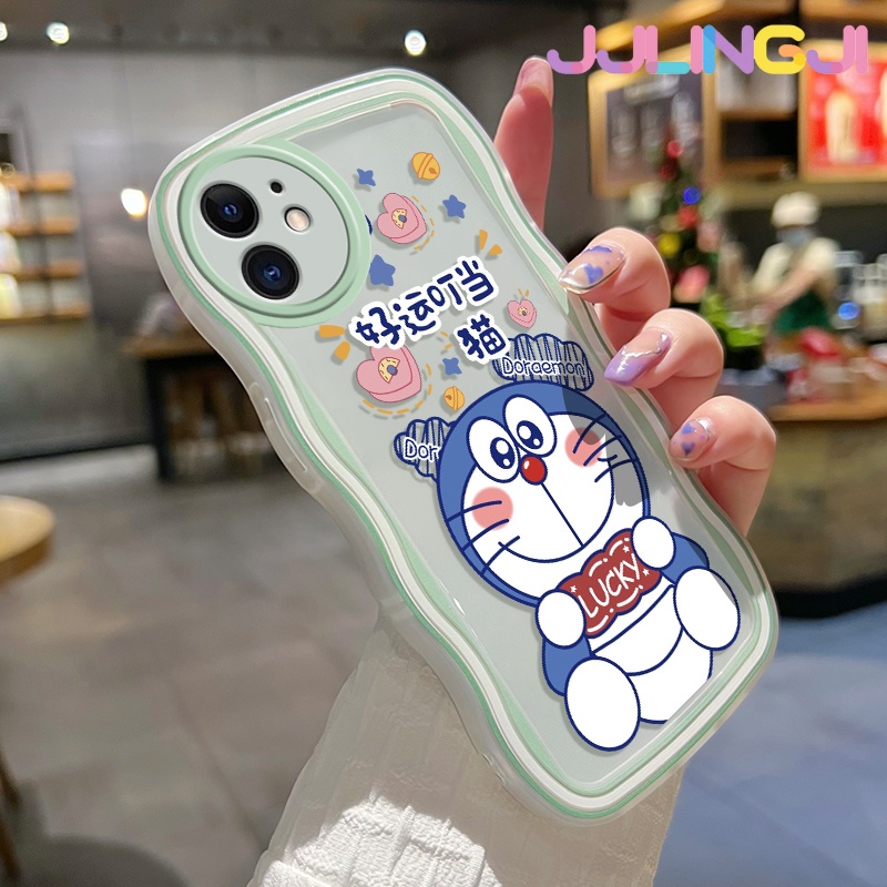 Ốp Điện Thoại Silicon Mềm Họa Tiết Hoạt Hình Doraemon Cho Samsung galaxy A12 4G A12 5G F12 M12 F23 5G F13 M13 Quantum 2