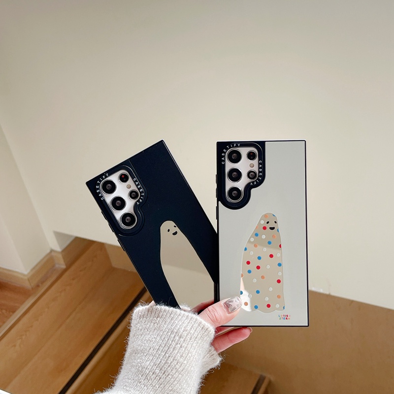 Ốp Điện Thoại Họa Tiết Ma Dễ Thương Cho Samsung S22 Ultra S23 Ultra S23 S22 Plus