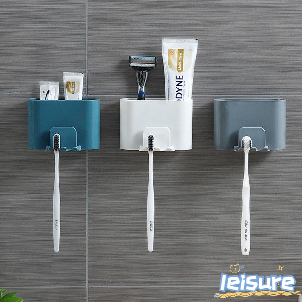 Daphne Kệ Đựng Bàn Chải Đánh Răng Treo Tường Tự Dính Nhiều Màu Sắc Tiện Dụng Cho Nhà Tắm / Nhà Vệ Sinh