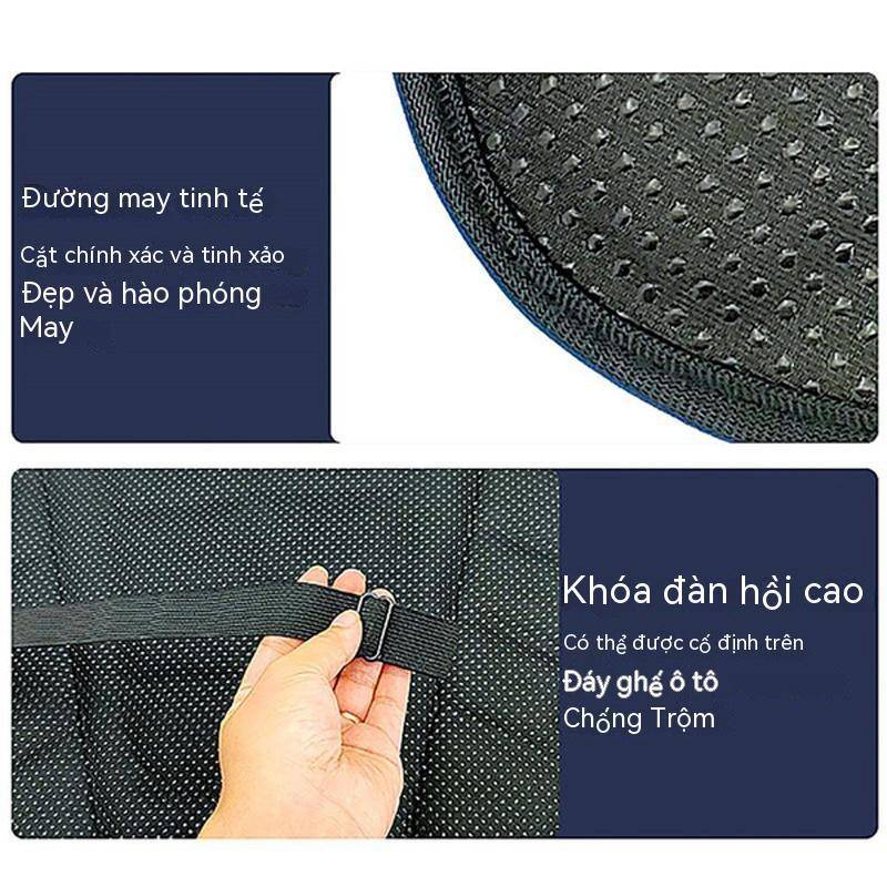 Vỏ Bọc Yên Xe Máy 3D Thoáng Khí Thoải Mái Chống Sốc Đệm lót yên Đệm Lót Yên Xe Máy Bơm Hơi Đàn Hồi