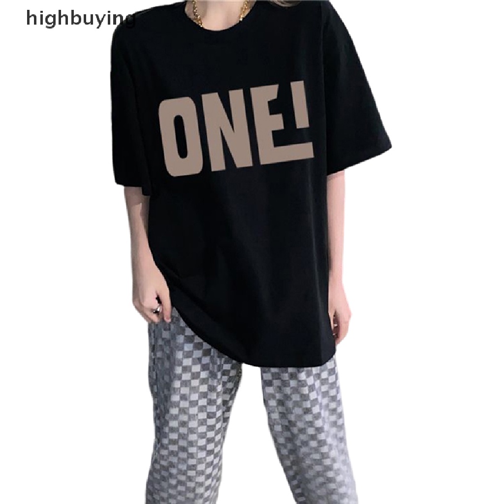 Áo Thun Tay Ngắn Cổ Tròn In Chữ Thời Trang Dành Cho Nữ