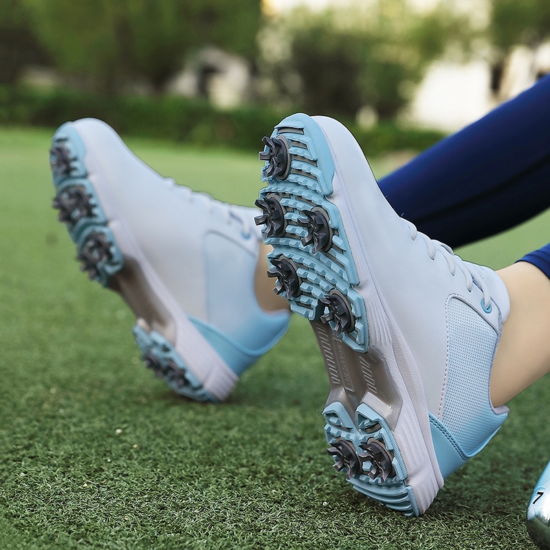 Giày Thể Thao Chơi Golf Chống Thấm Nước Trọng Lượng Nhẹ Thoáng Khí Cho Nữ