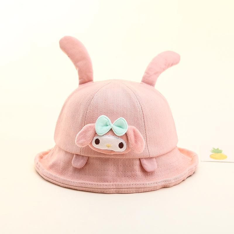 Nón Tai Bèo Mỏng Chống Nắng Thiết Kế Dễ Thương Cho Bé