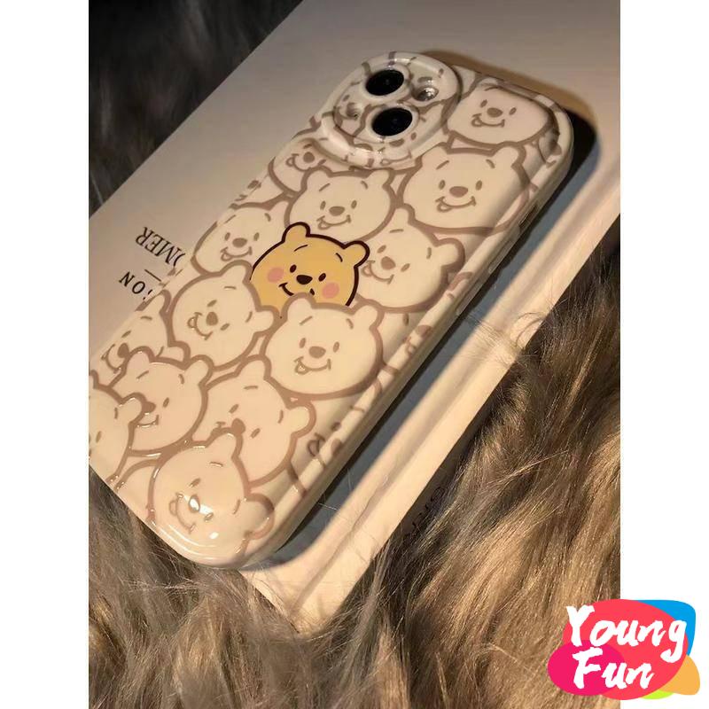 Ốp lưng Gấu dâu tây phone case Samsung M53 5G M52 5G M33 5G M23 5G A73 5G A72 A71 4G A53 5G A52/A52s 5G A51 4G A50/A50s/A30s A32 4G A31 A30/A20 A23 5G A22 5G