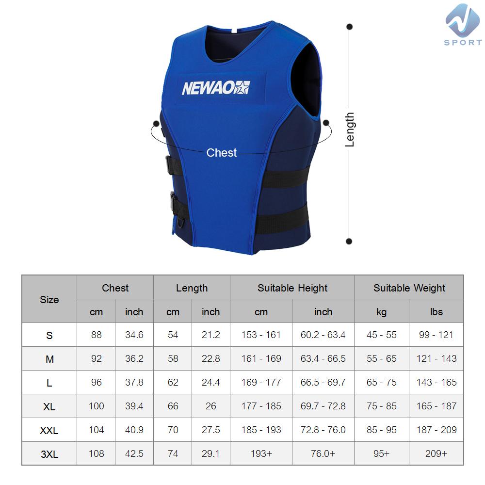 Áo Phao Cứu Sinh An Toàn Khi Đi Thuyền Kayak / Lướt Sóng Cho Người Lớn