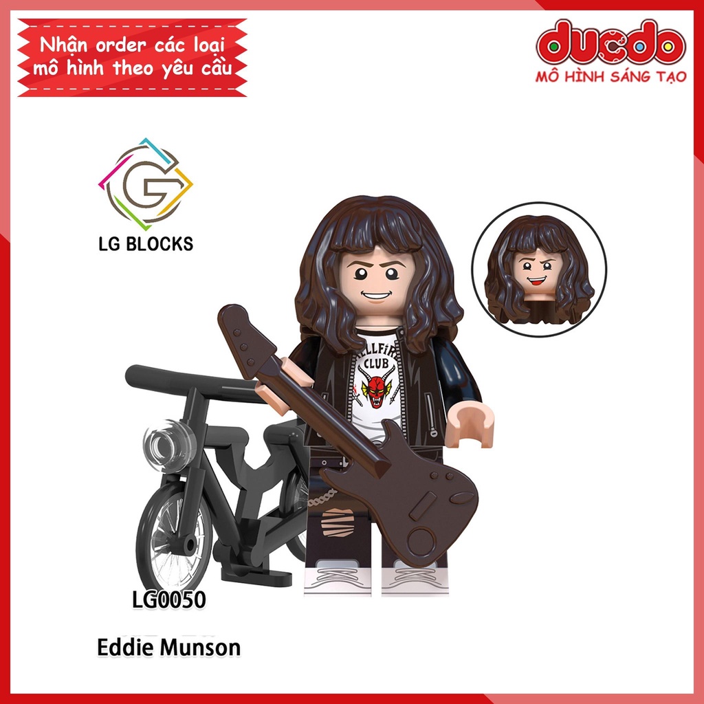 Minifigures nhân vật Series Kinh Dị Stranger Things Cậu Bé Mất Tích - Đồ chơi Lắp ghép Xếp hình Mini Mô hình LG1007