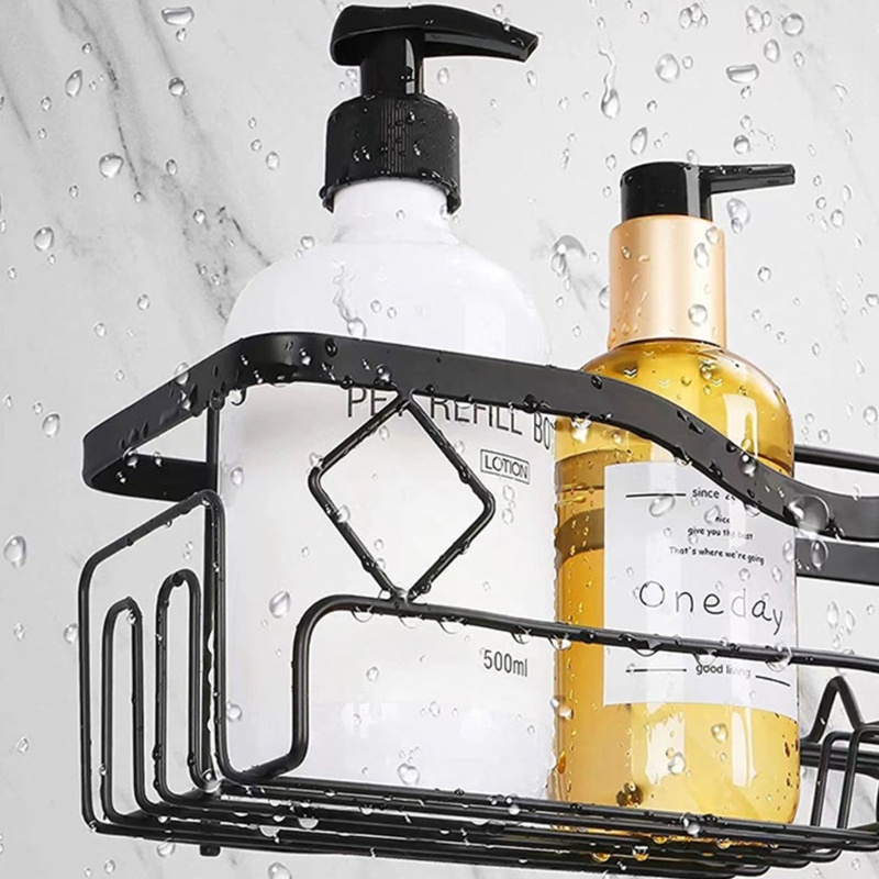 Giá Đỡ Đựng Dầu Gội / Mỹ Phẩm Đa Năng Gắn Tường Không Cần Đục Lỗ Cho Nhà Tắm